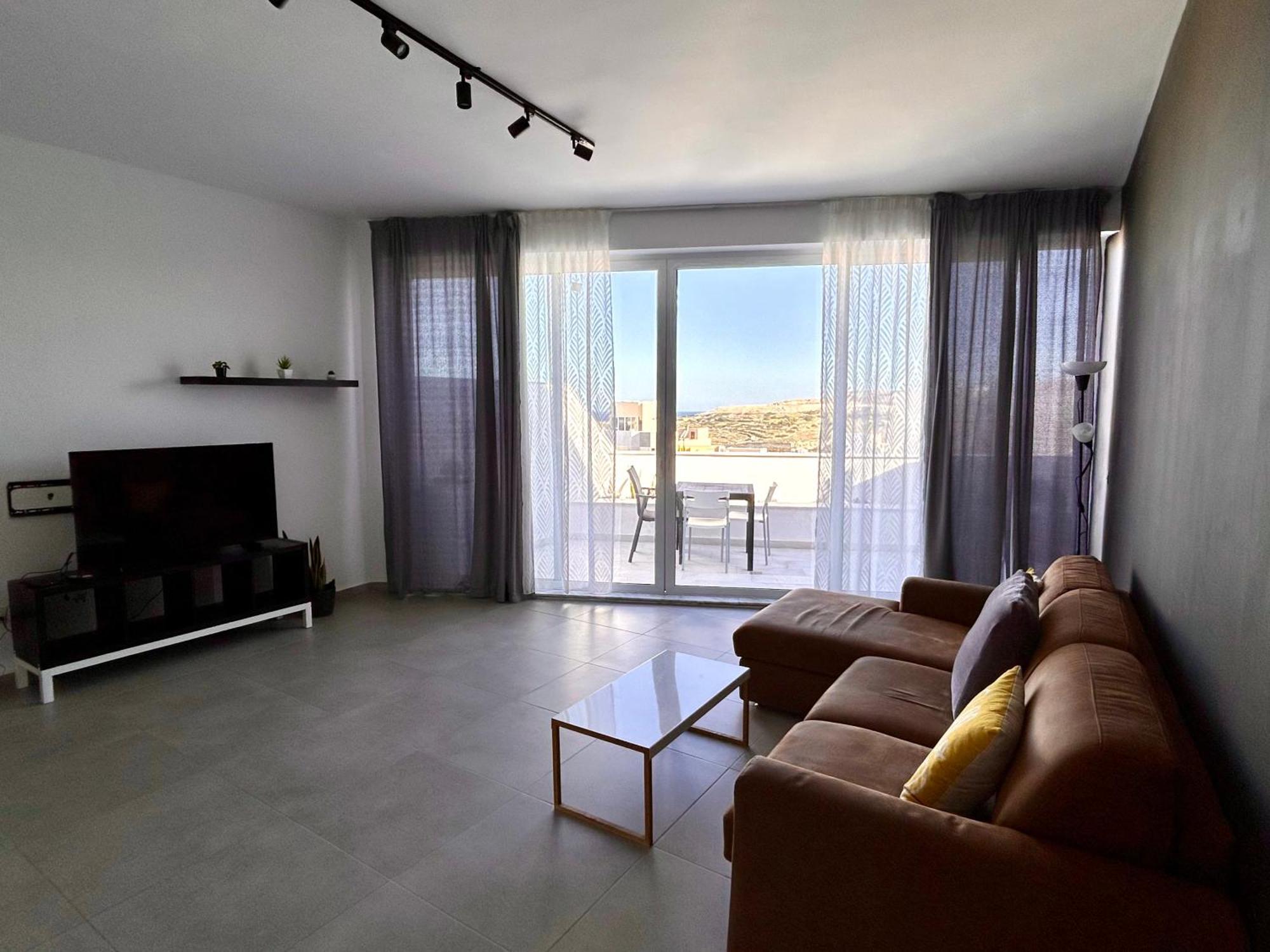 Qawra Penthouse 4Person Ac+Wifi Apartman San Pawl il-Baħar Kültér fotó