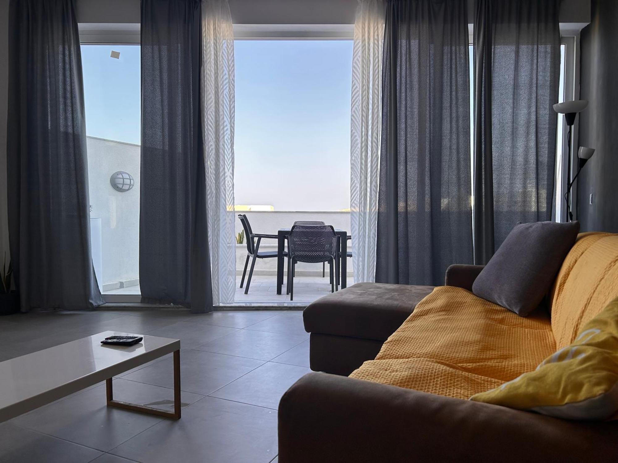 Qawra Penthouse 4Person Ac+Wifi Apartman San Pawl il-Baħar Kültér fotó
